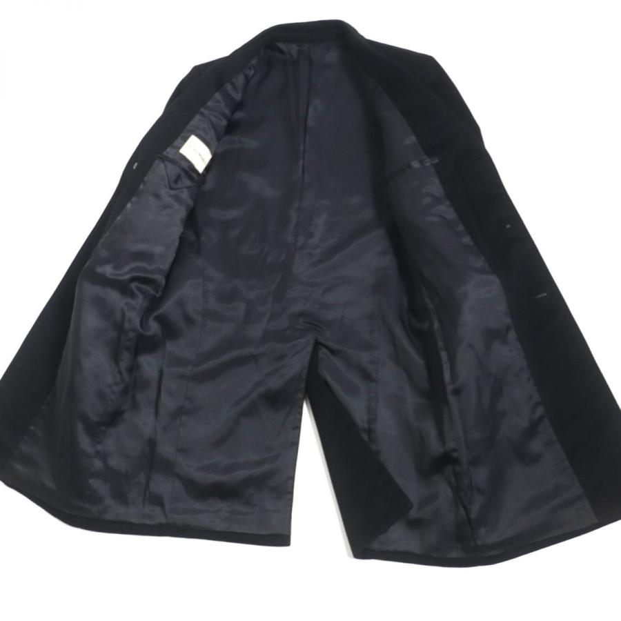 美品▽EMPORIO ARMANI エンポリオアルマーニ カシミヤ100% チェスター  