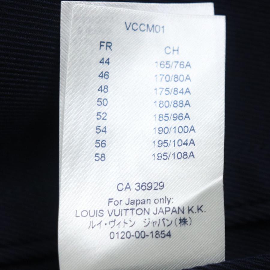 美品▽2018年製 LOUIS VUITTON ルイヴィトン 裏地ロゴデザイン ダブル