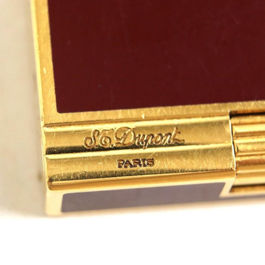 良品▽ST.Dupont デュポン ギャッツビー ラッカー ガスライター 