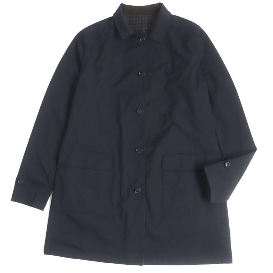 Loro Piana 未使用品▽Loro ロロピアーナ チェック柄 レザー使い Loro Piana 未使用品▽Loro ロロピアーナ チェック柄 レザー使い