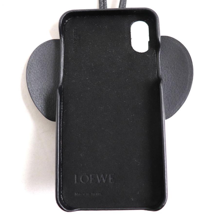 美品▽ロエベ アナグラム刻印入り レザー エレファント カバー/ケース