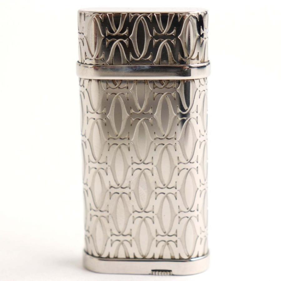 全商品オープニング価格特別価格 美品 Cartier カルティエ 2cモチーフ C ドゥ カルティエ ガスライター シルバー スイス製 ケース付き 着火確認済み 日本製 Www Evergreenweb Es