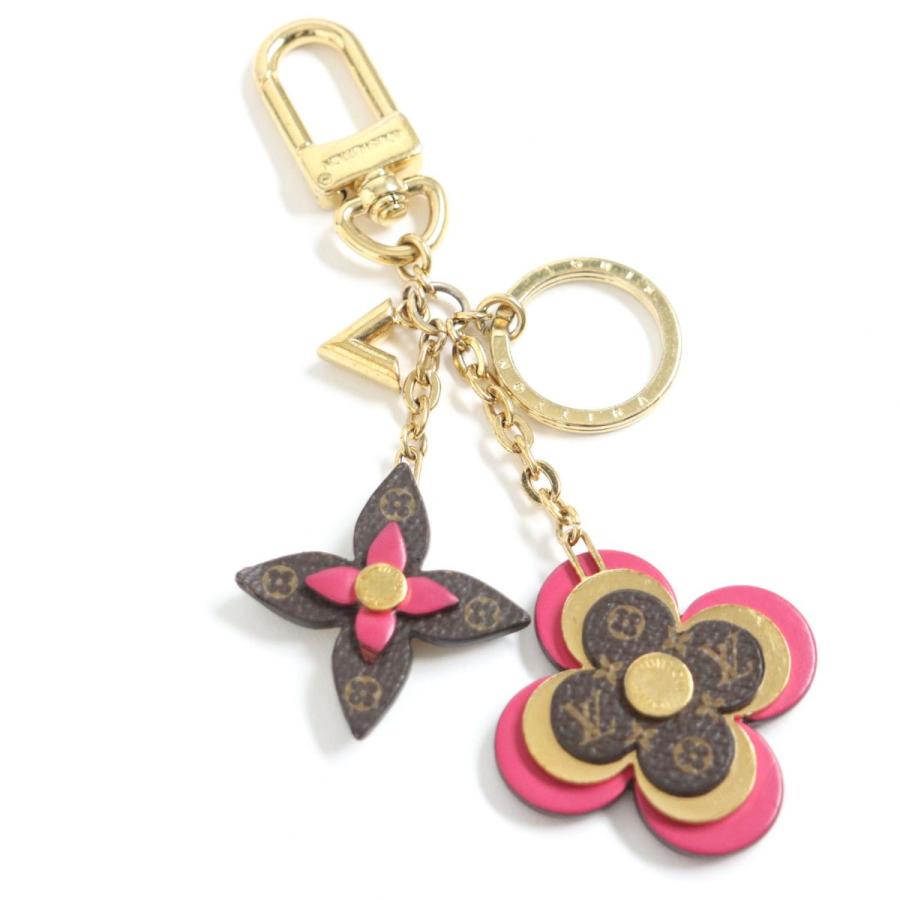 良品▽ルイヴィトン M63084 ポルト クレ・ブルーミング フラワー
