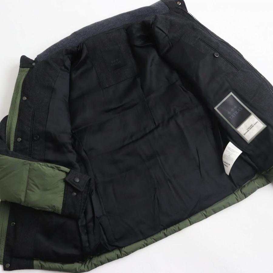 良品○19AW TATRAS タトラス VIGO/ビーゴ MTK19A4135 ウール切替 ロゴ 