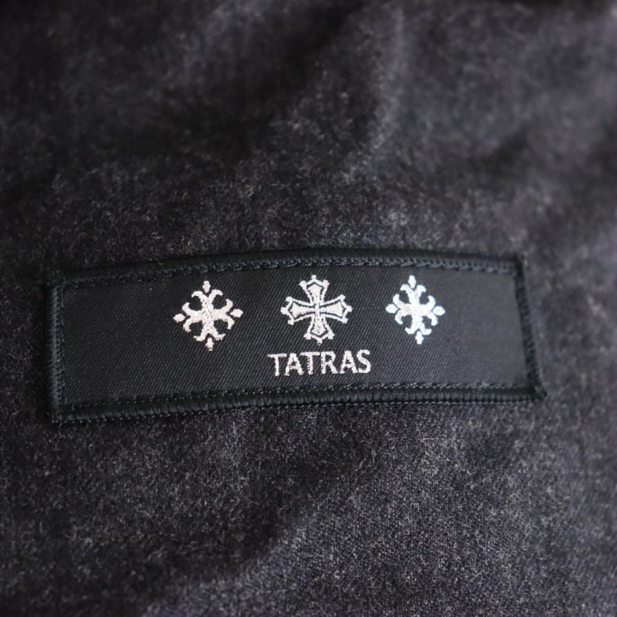 良品○19AW TATRAS タトラス VIGO/ビーゴ MTK19A4135 ウール切替 ロゴ 