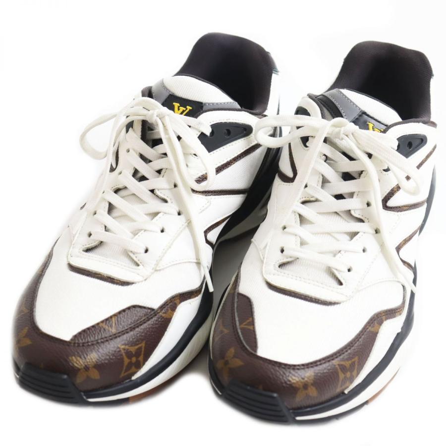 ルイ・ヴィトン スニーカー ブラウン/ホワイト 美品】Louis Vuitton スニーカー ブラウン/ホワイト