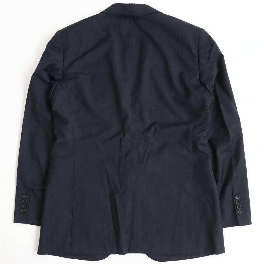 未使用品●MACKINTOSH マッキントッシュ イタリア製生地使用 ウール100％ シングルスーツ 上下セットアップ ブラック 40 日本製 正規品