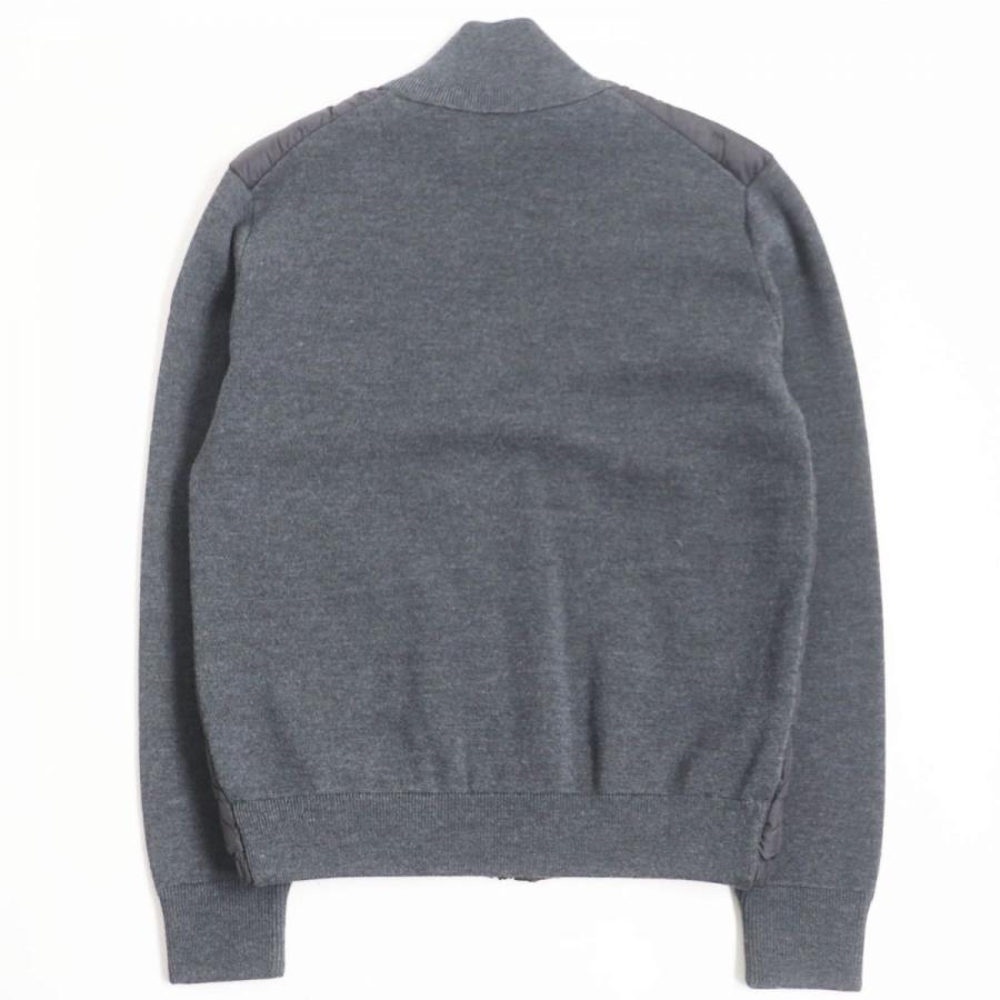 極美品○MONCLER モンクレール MAGLIONE TRICOT CARDIGAN ロゴワッペン 