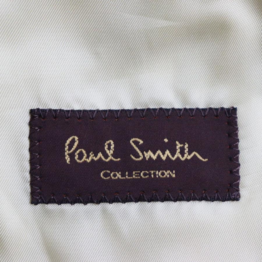 極美品●Paul Smith COLLECTION ポールスミスコレクション キャメル100％ ヘリンボーン柄 チェスターコート キャメル L 日本製 正規品｜brand-td-store｜06