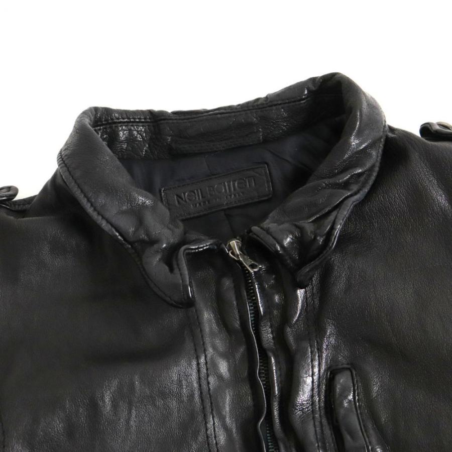 美品▽Neil Barrett ニールバレット 中綿入り ウォッシャブル加工 