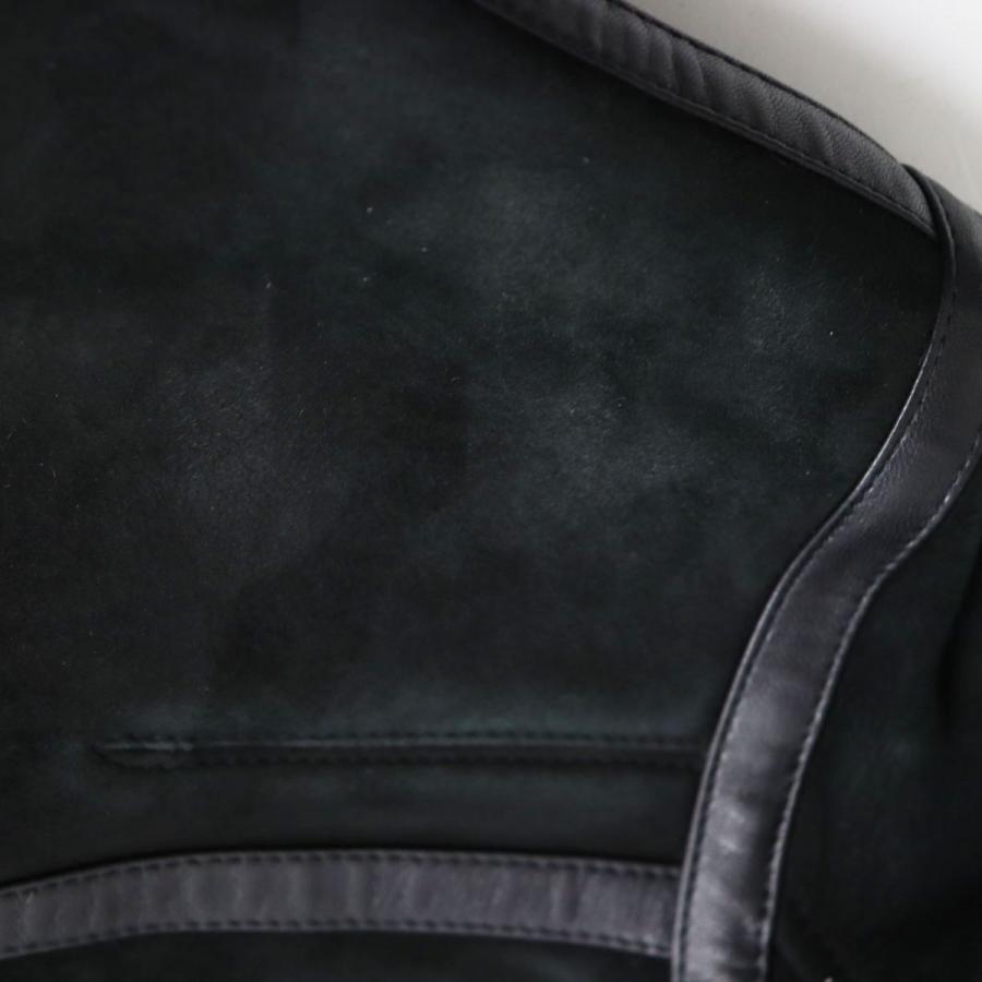 良品○DiorHOMME ディオールオム レザー使い WZIP ムートン 良品○DiorHOMME ディオールオム レザー使い WZIP ムートン