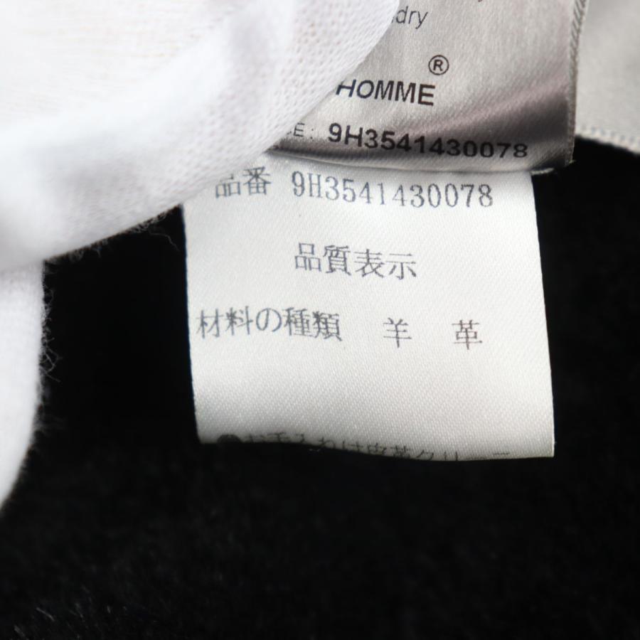 良品○DiorHOMME ディオールオム レザー使い WZIP ムートン 良品○DiorHOMME ディオールオム レザー使い WZIP ムートン