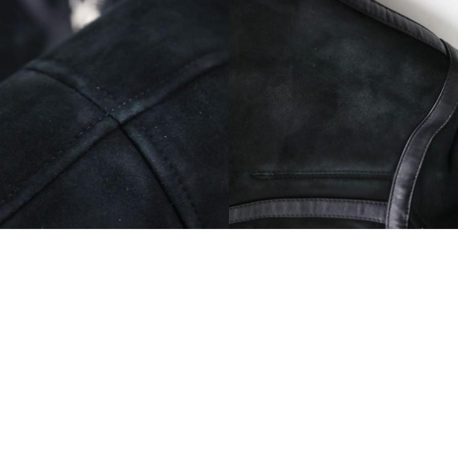 良品○DiorHOMME ディオールオム レザー使い WZIP ムートン 良品○DiorHOMME ディオールオム レザー使い WZIP ムートン