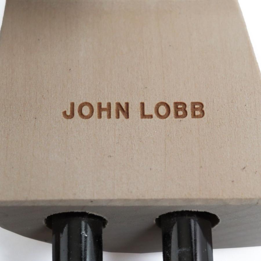 美品○JOHN LOBB ジョンロブ ウッド/木製 ロゴ入り シューツリー