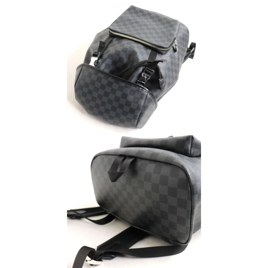 美品▽LOUIS VUITTON ルイヴィトン N40005 ダミエグラフィット ザック