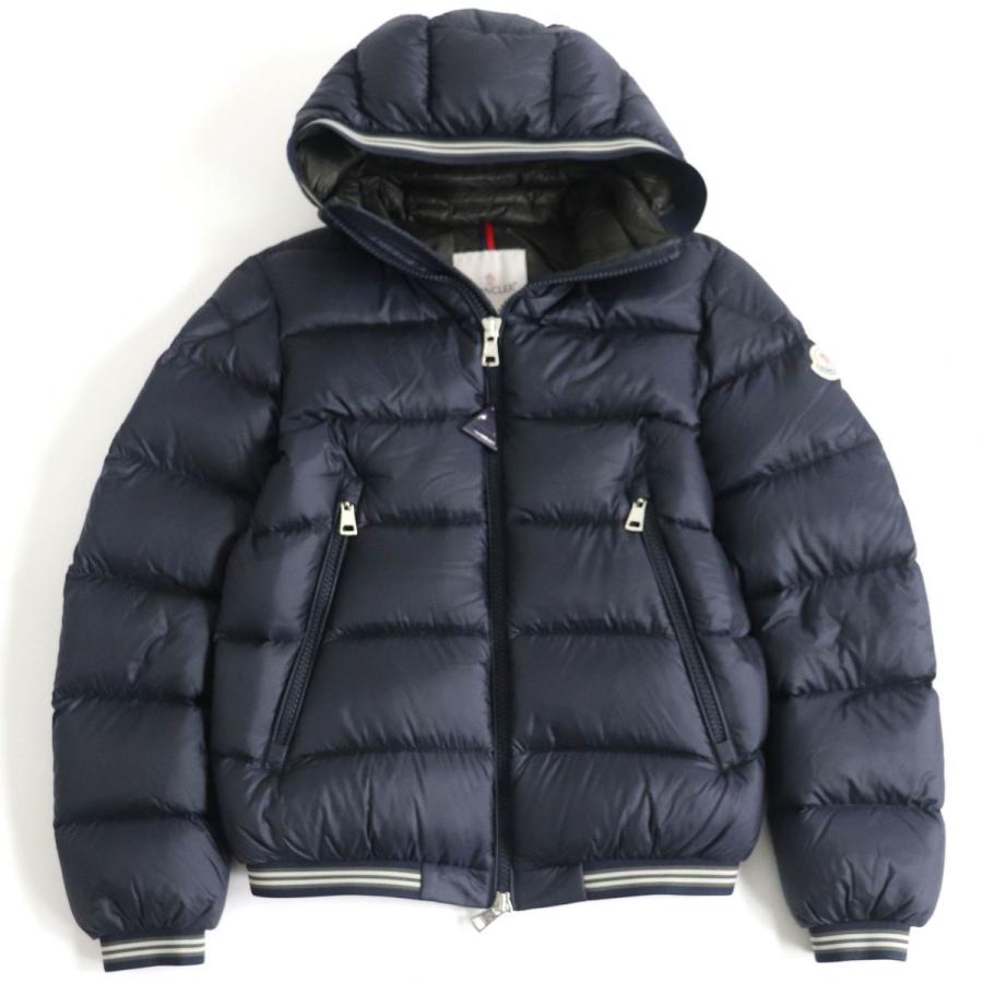 タグ付美品　MONCLER　JEANBART　モンクレール　ダウンジャケット 美品▽17-18AW MONCLER モンクレール JEANBART ロゴワッペン