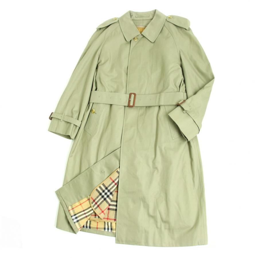 格安即決 良品 バーバリー 裏地ノバチェック柄 ライナー付き トレンチコート ロングコート カーキベージュ メンズ シンプルなデザイン Q09 St Greenヤフーショッピング店 通販 Yahoo ショッピング 人気特価激安 Clearchannel Com Br