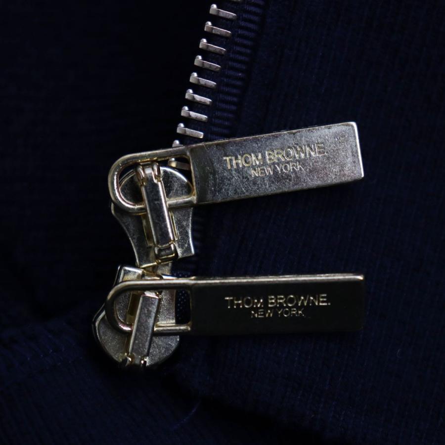 良品○THOM BROWNE トムブラウン MJT249A/MJQ008A ZIPUPパーカー 良品○THOM BROWNE トムブラウン MJT249A/MJQ008A ZIPUPパーカー
