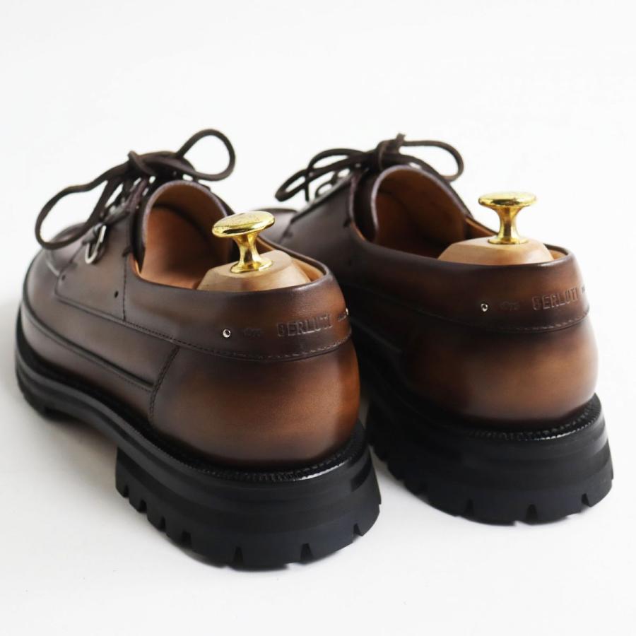 未使用品○BERLUTI ベルルッティ ツイスト ベネチアンレザー ロゴ入り