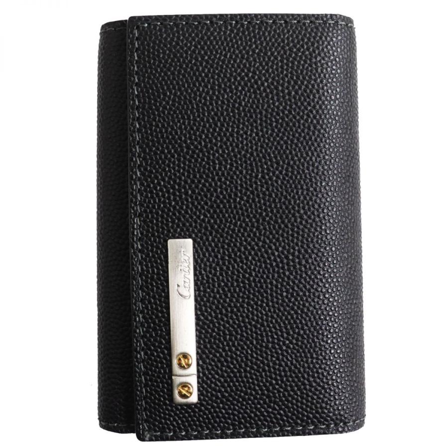 未使用品○Cartier カルティエ サントス L3000775 6連 シルバー