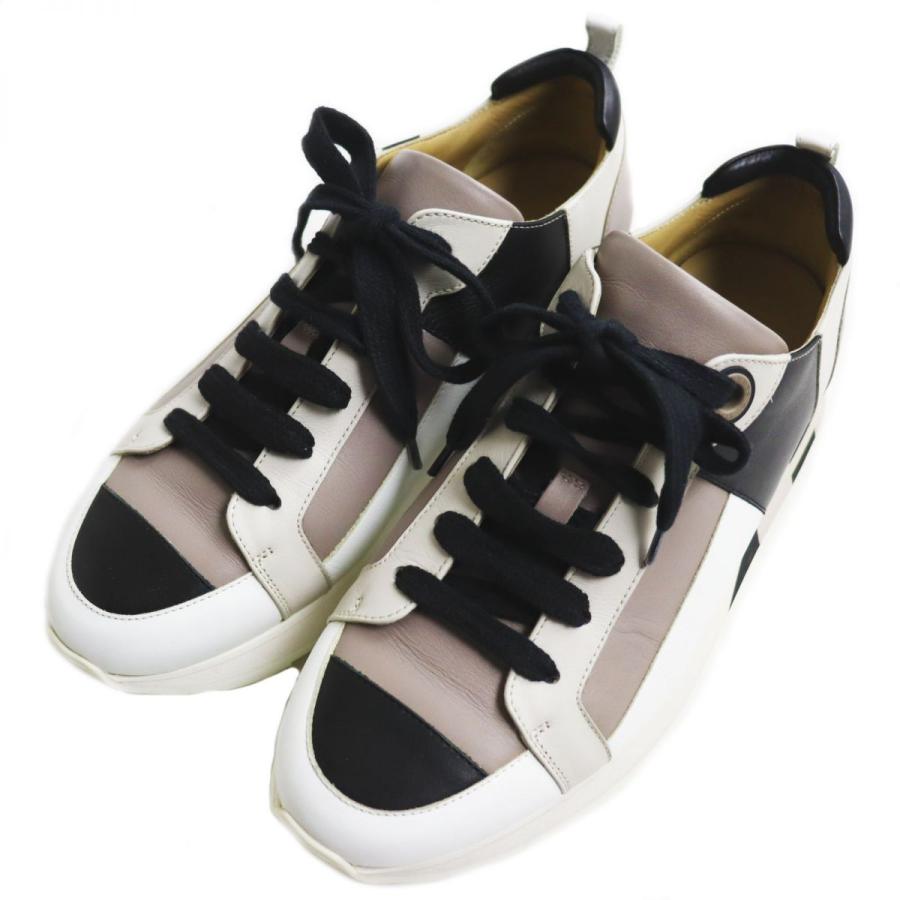 美品○HERMES エルメス 181331ZH REBUS/レヴュス レザー ローカット 