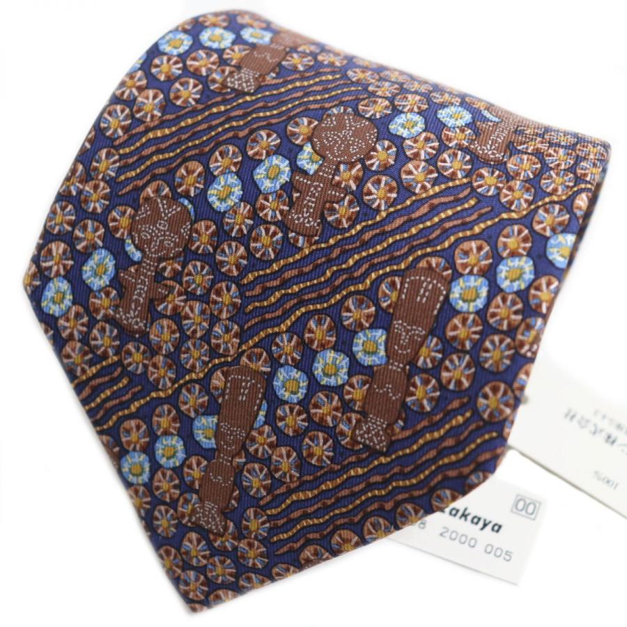 HERMES 未使用品○HERMES エルメス 7639TA シルク100％ 花柄/和柄 