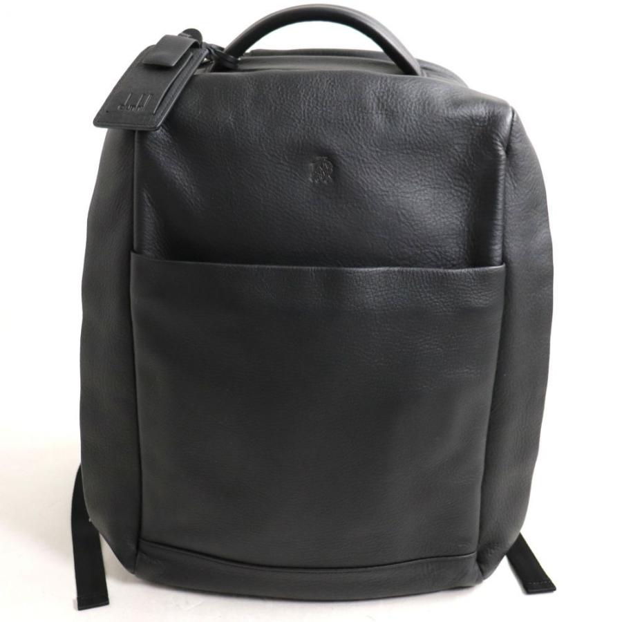 美品 Dunhill ダンヒル L3s170a トラベラー ロゴ金具 オールレザー リュックサック バックパック ブラック メンズ Q15 St Greenヤフーショッピング店 通販 Yahoo ショッピング