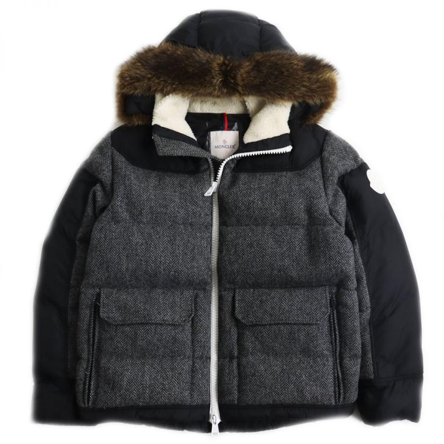 MONCLER 美品○21-22AW モンクレール ROBERT ヘリンボーン柄 MONCLER 美品○21-22AW モンクレール ROBERT ヘリンボーン柄