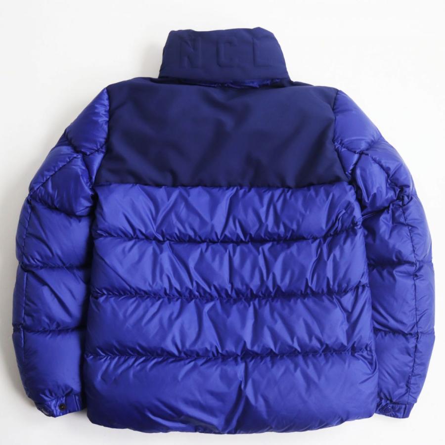 未使用品●19-20AW MONCLER モンクレール FAIVELEY/フェヴレ ロゴワッペン付き フーデッドダウンジャケット ブルー 0 正規品 メンズ｜brand-td-store｜03