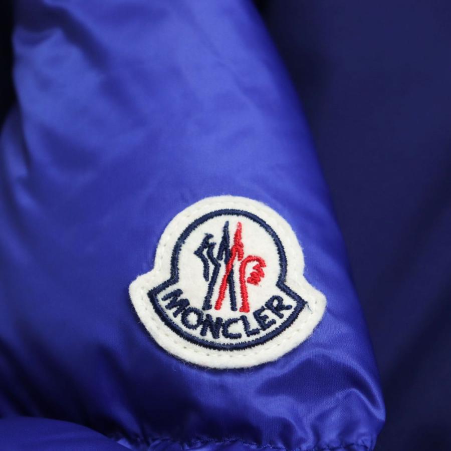 未使用品●19-20AW MONCLER モンクレール FAIVELEY/フェヴレ ロゴワッペン付き フーデッドダウンジャケット ブルー 3 正規品 メンズ｜brand-td-store｜06