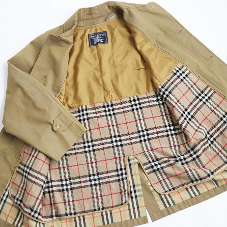 BURBERRY 良品○Burberrys バーバリー ヴィンテージ 比翼仕立て BURBERRY 良品○Burberrys バーバリー ヴィンテージ 比翼仕立て