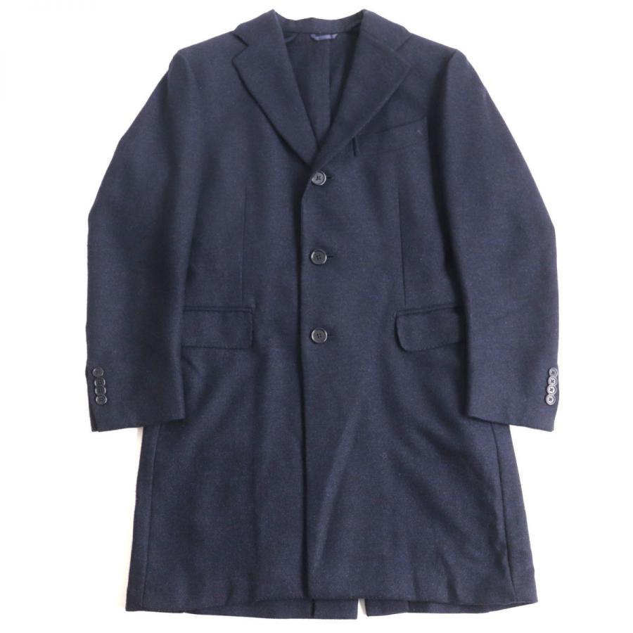 美品】PALTO チェスターコート中綿千鳥柄イタリア製