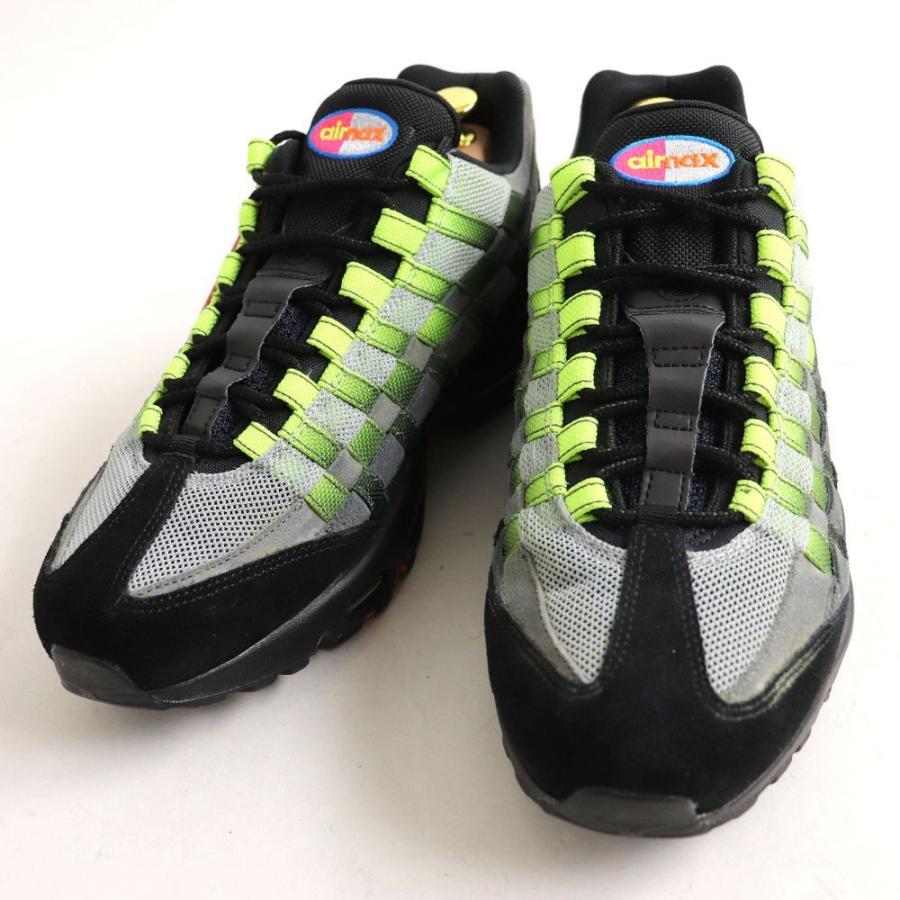 おしゃれ人気 未使用品 Nike ナイキ Aq Air Max エアマックス 95 Woven ウーブン ローカットダッドスニーカー グレー ライトグリーン 10 メンズ 100 本物保証 Www Skylanceronline Com