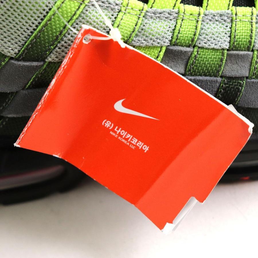 累計販売2万枚突破 未使用品 Nike ナイキ Aq Air Max エアマックス 95 Woven ウーブン ローカットダッド スニーカー グレー ライトグリーン 10 メンズ 人気ブランド Www Yalaphone Com