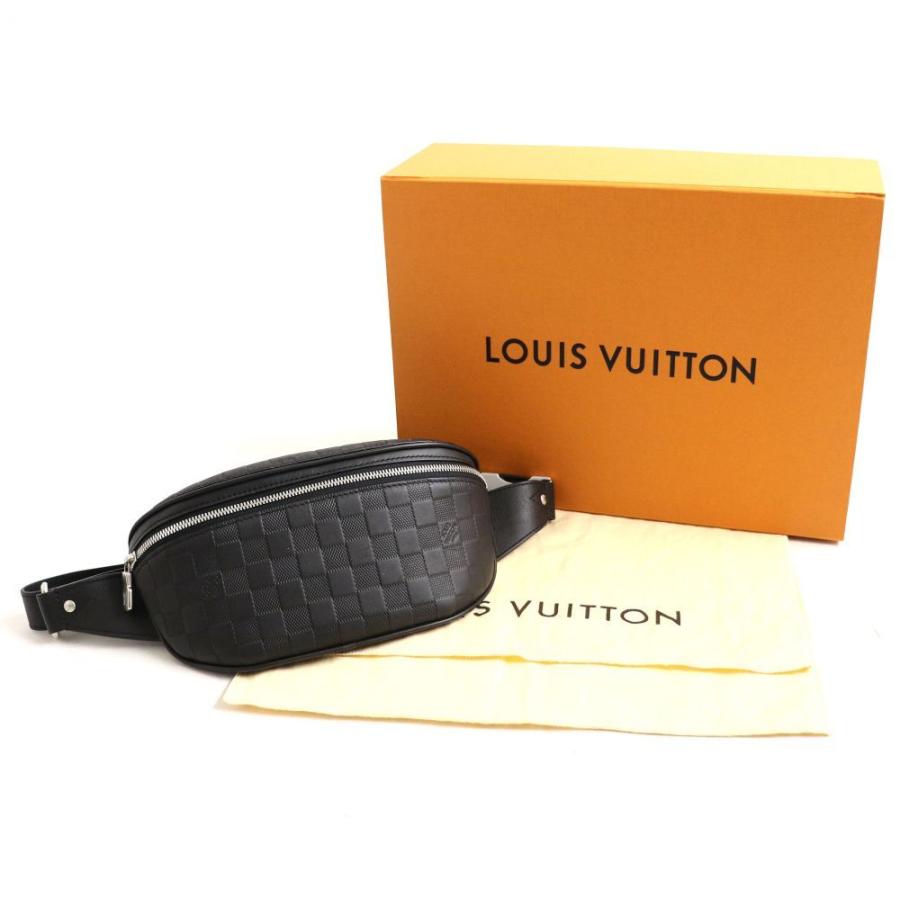 極美品 Louis Vuitton ルイヴィトン N ダミエ アンフィニ キャンパス バムバッグ ボディバッグ オニキス スペイン製 メンズ R08 St 5561 Greenヤフーショッピング店 通販 Yahoo ショッピング