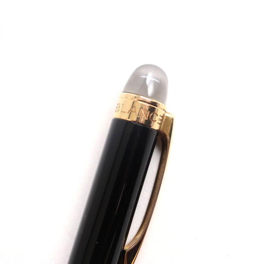美品◆MONTBLANC モンブラン スターウォーカー ホワイトスター ツイスト式 ボールペン ブラック×ゴールド 筆記確認済み◎|brand-td-store|05