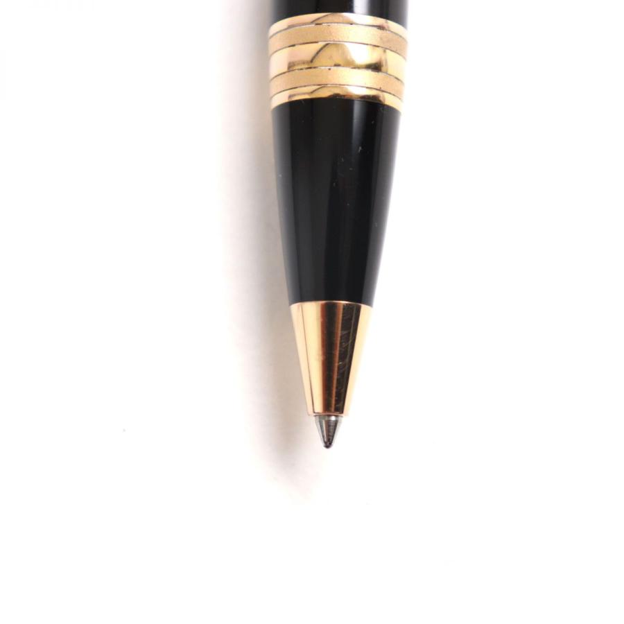 美品◆MONTBLANC モンブラン スターウォーカー ホワイトスター ツイスト式 ボールペン ブラック×ゴールド 筆記確認済み◎|brand-td-store|06