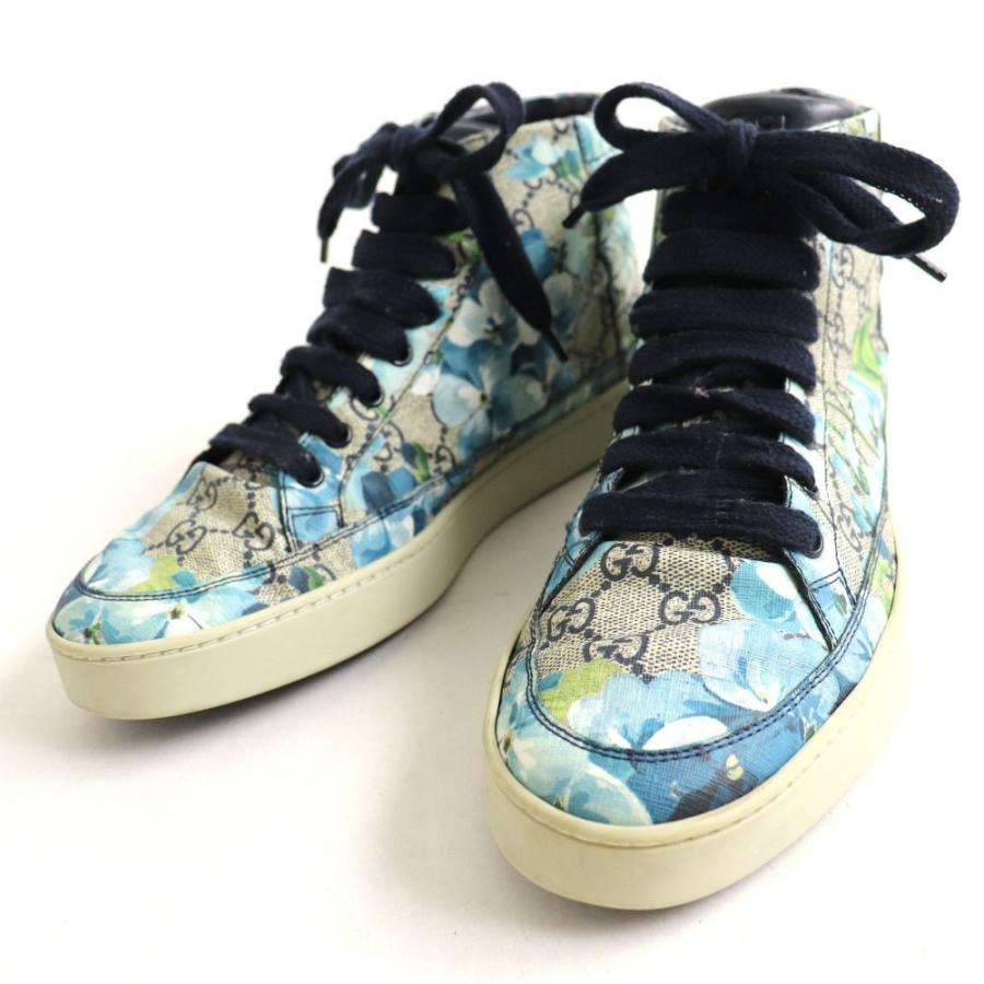 今季ブランド Gucci 美品 グッチ スニーカー 花柄 フローラ スリッポン ブルームス モカシン