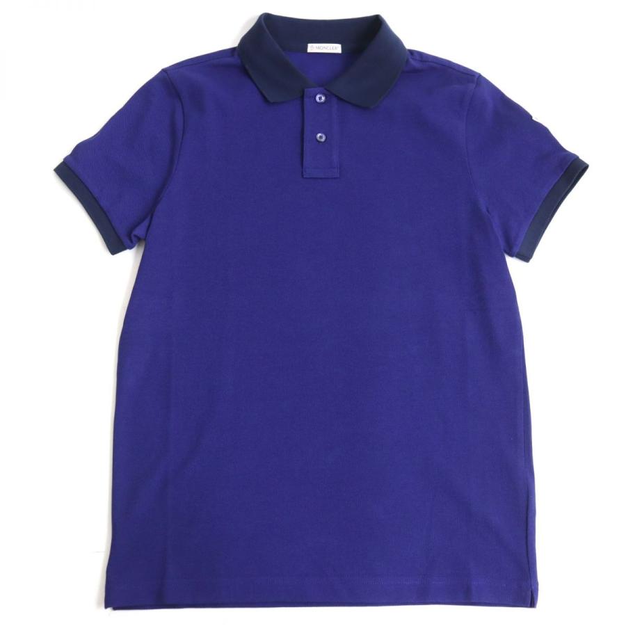 美品◇MONCLER モンクレール MAGLIA POLO MANICA CORTA ロゴワッペン 