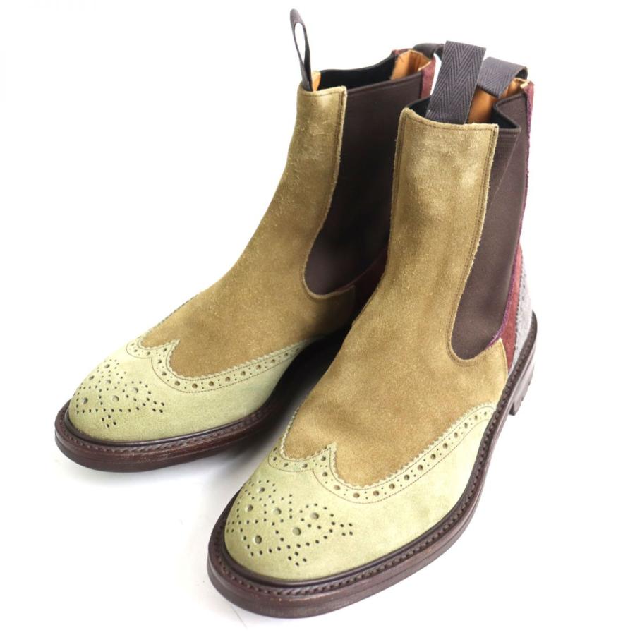 未使用品◇トリッカーズ HENRY 2754 スウェードレザー サイドゴア 