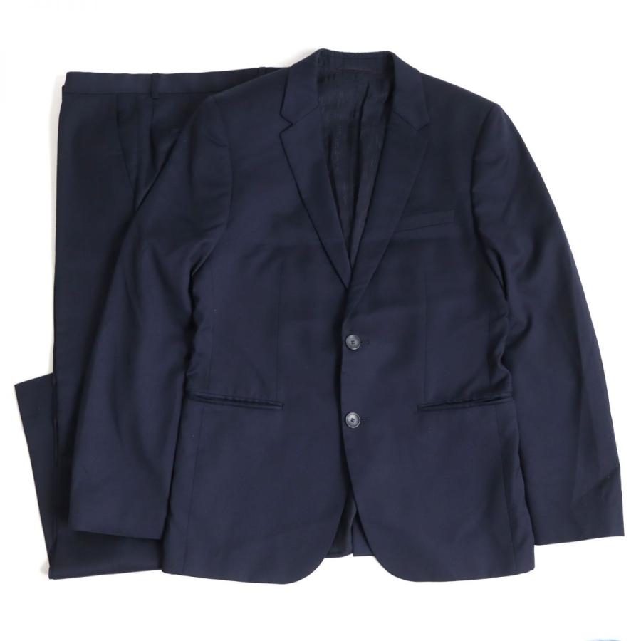 【ドンドン見直し】美品◆HUGO BOSS ヒューゴボス シングルスーツ ジャケット/スラックス 上下セット ネイビー 48 正規品 メンズオススメ◎  :r12-aa30418-5203:GREENヤフーショッピング店 - 通販 - Yahoo!ショッピング