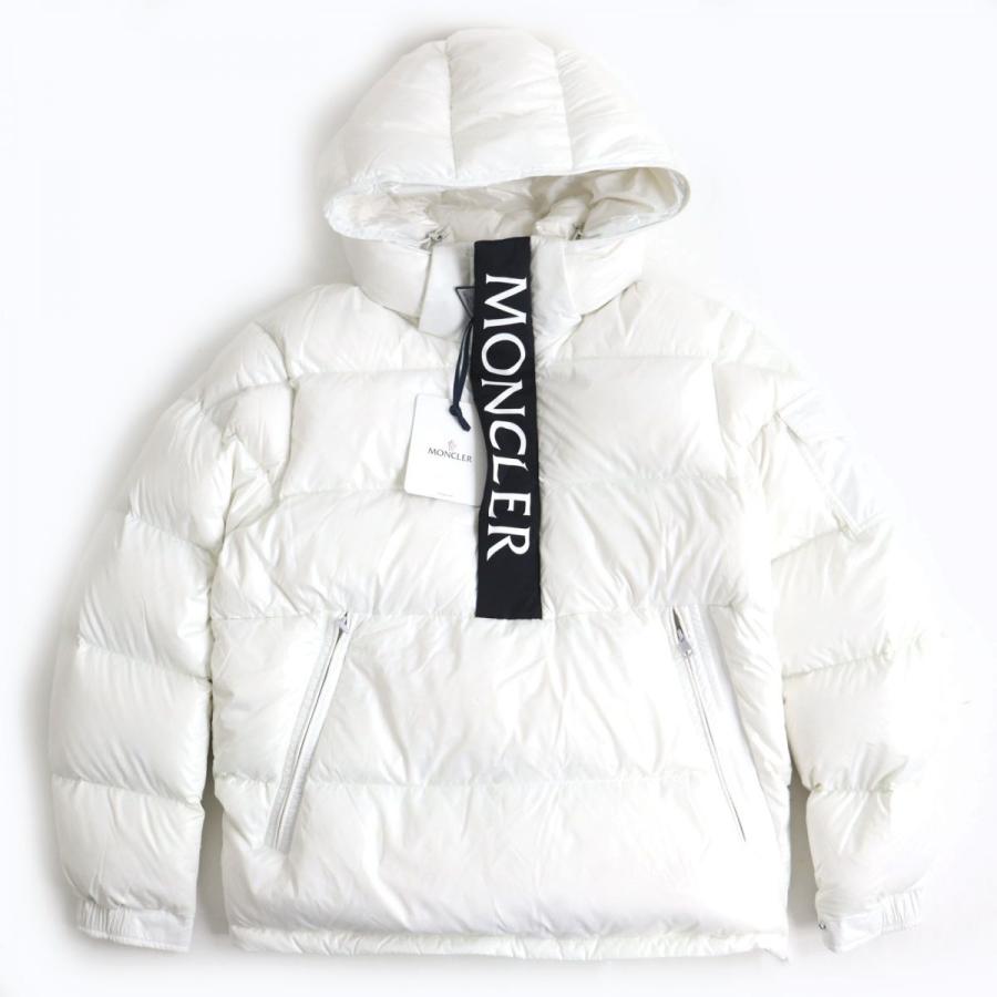 極美品◇21-22AW MONCLER モンクレール MAURY ロゴワッペン ハーフ 
