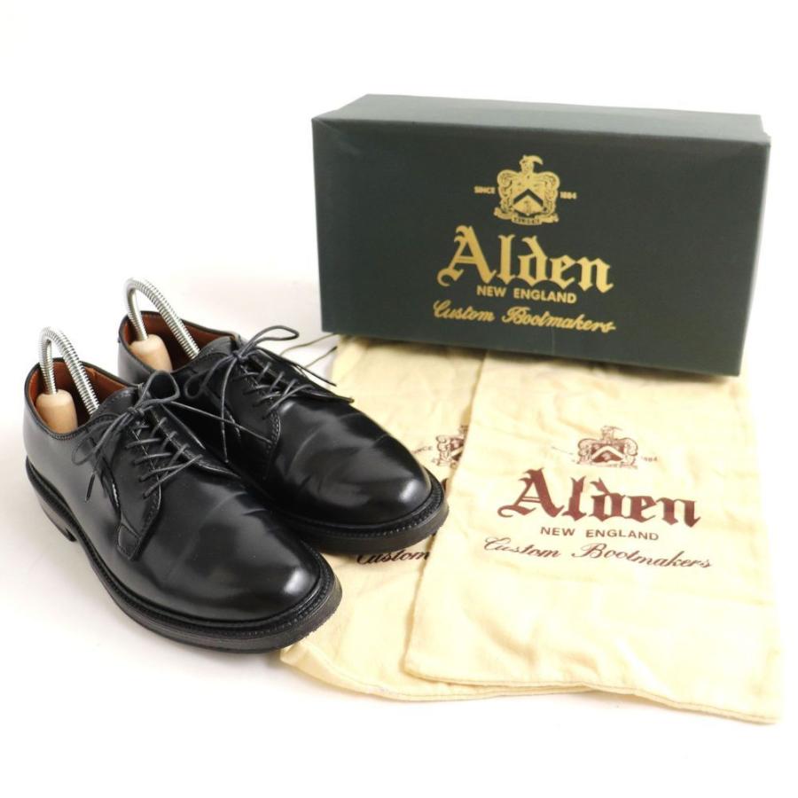 美品】ALDEN オールデン 9901 8 1/2D 黒 UA別注