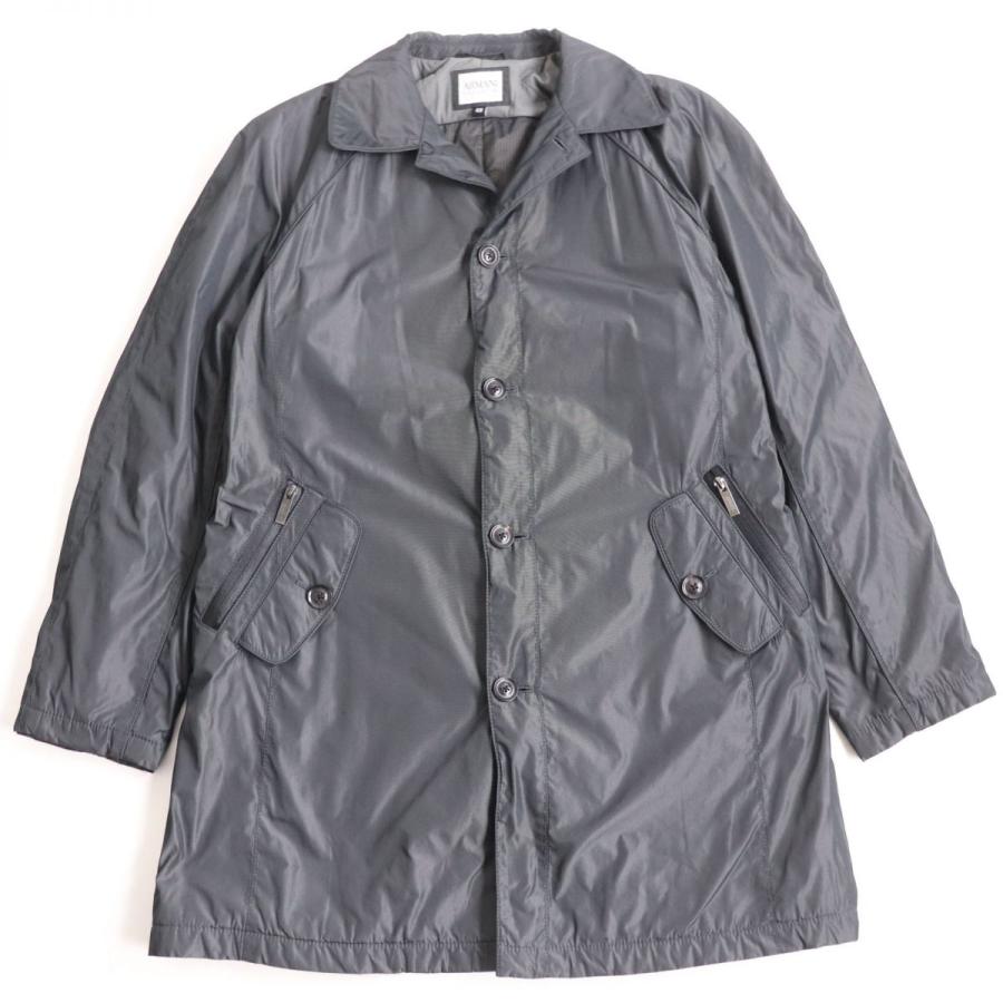極美品◇ARMANI COLLEZIONI アルマーニコレツォーニ ロゴZIP フロント 