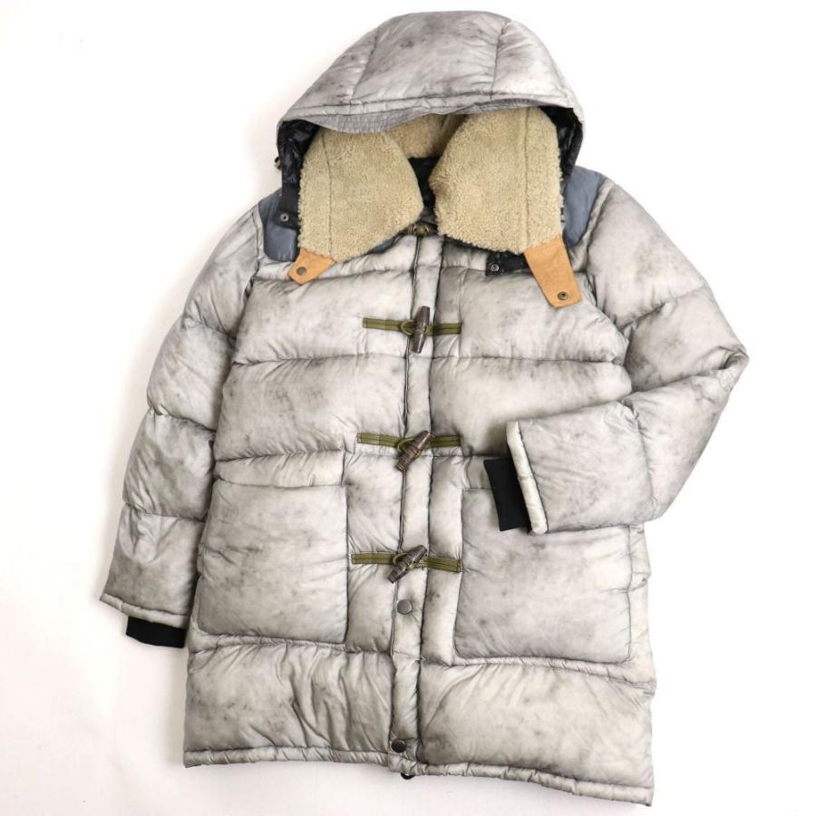 高い品質 良品 Paul Smith ポールスミス トグルボタン フード付き ムートン使い ダッフルダウンコート グレー系 M 正規品 メンズ New限定品 Www Mpdespachojuridico Com