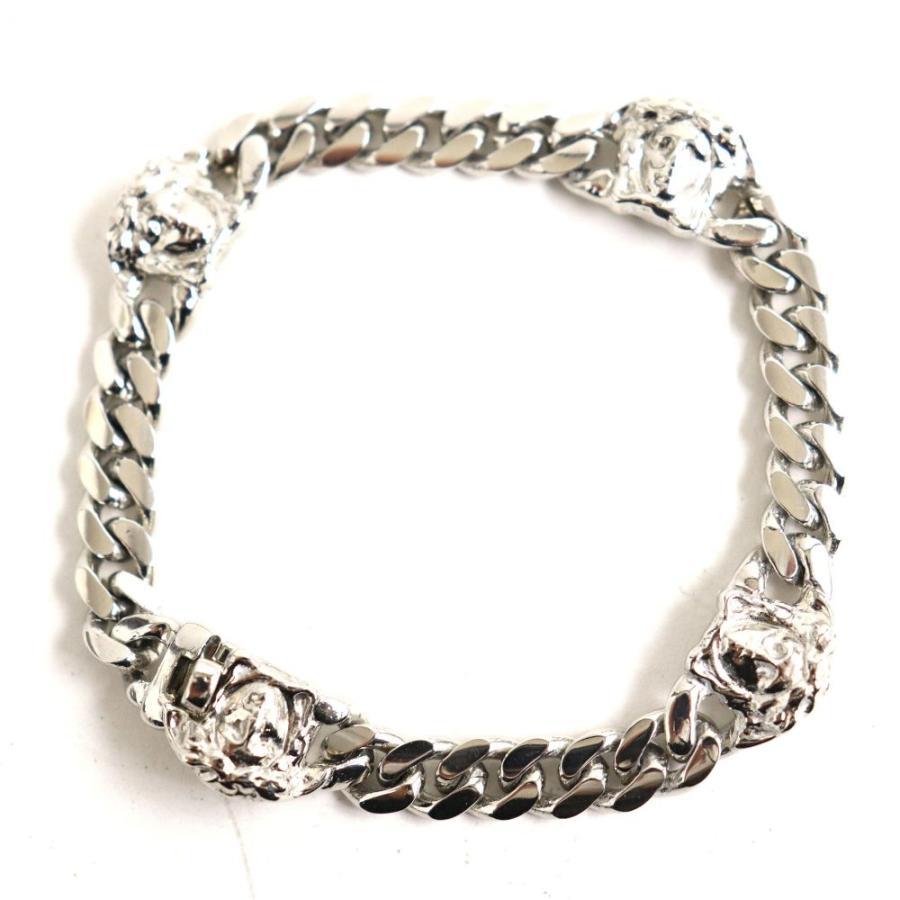 良品◆GIANNI VERSACE ジャンニヴェルサーチ メデューサモチーフ チェーンブレスレット シルバー メンズ :r17-st10204-44451:GREENヤフーショッピング店 - 通販 - Yahoo!ショッピング 良品◆GIANNI VERSACE ジャンニヴェルサーチ メデューサモチーフ チェーンブレスレット シルバー メンズ :r17-st10204-44451:GREENヤフーショッピング店 - 通販 - Yahoo!ショッピング