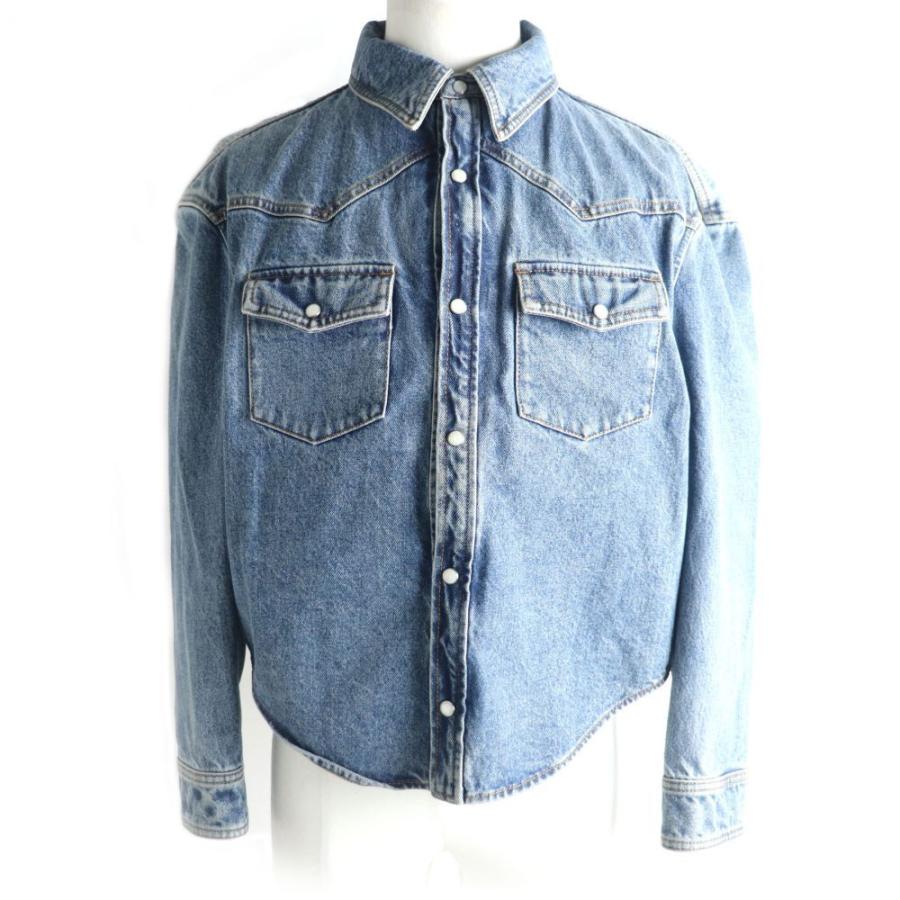 美品□16SS BALENCIAGA/バレンシアガ 460798 ショート丈 ボクシー