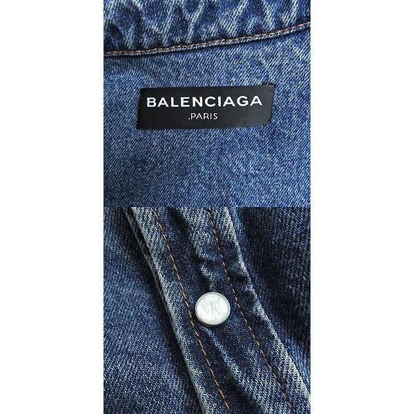 美品□16SS BALENCIAGA/バレンシアガ 460798 ショート丈 ボクシー