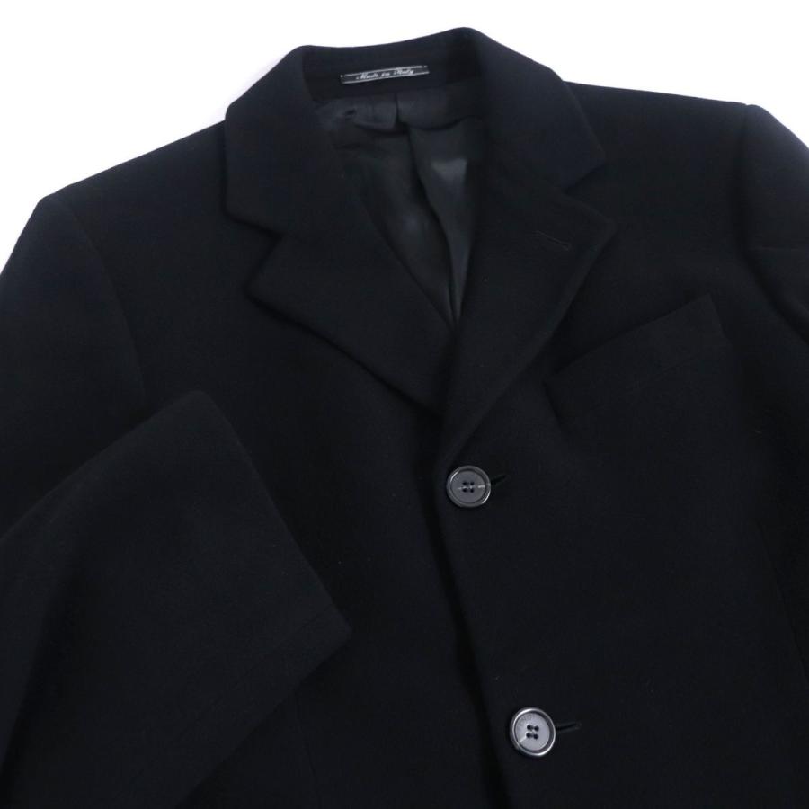 美品□FENDI/フェンディ ロゴボタン付き ウール100% チェスター 美品□FENDI/フェンディ ロゴボタン付き ウール100% チェスター