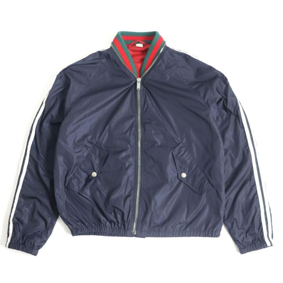 GUCCI グッチ ブルゾン ネイビー46 GUCCI グッチ ブルゾン ネイビー46 【公式通販】
